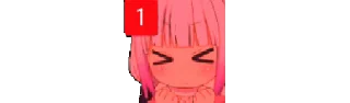 😣 emoji 𔘓 𝒉𝒆𝒏 Telegram sticker 24 of 50