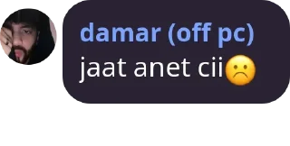 ☹️ emoji damar - @urmekkiow Telegram sticker 6 of 49