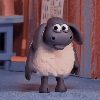 🐑 emoji shaun Telegram sticker 14 of 15