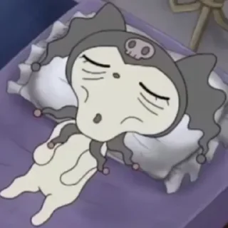 💚 emoji Kuromi Telegram sticker 24 of 30