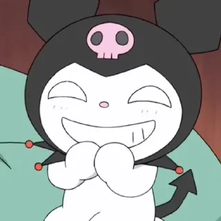 😏 emoji Kuromi Telegram sticker 20 of 105