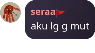 Sticker from ketikan cici pacar hc