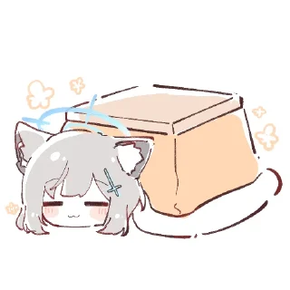 💤 emoji 💖砂狼シロコ💖 @DimensionID Telegram sticker 11 of 21
