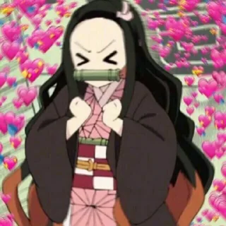 🍒 emoji Kamado Nezuko @SEXXIESTANGEL Telegram sticker 9 of 25