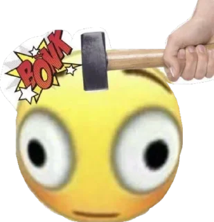 Sticker from cursed emojis