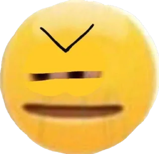 Sticker from cursed emojis