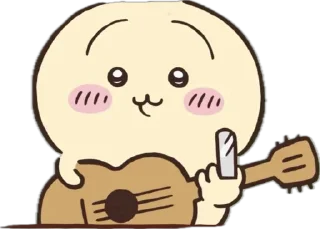 🎸 emoji Chiikawa Telegram sticker 18 of 120