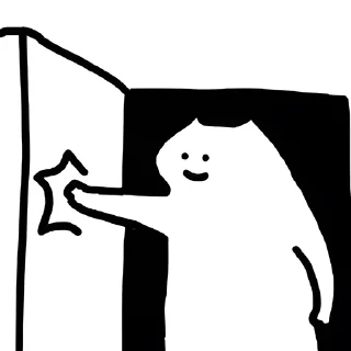 🚪 emoji 什么猫6-9(@whatcccat) Telegram sticker 24 of 110