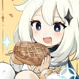 🥯 emoji Paimon𓄹 ࣪ @DiaryyShoyo Telegram sticker 15 of 120