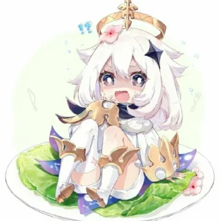 🥯 emoji Paimon𓄹 ࣪ @DiaryyShoyo Telegram sticker 16 of 120