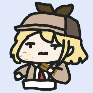 🔍 emoji Amelia Chibi𓄹 ࣪ @DiaryyShoyo Telegram sticker 9 of 40