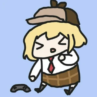 🔍 emoji Amelia Chibi𓄹 ࣪ @DiaryyShoyo Telegram sticker 5 of 40