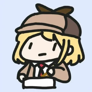 🔍 emoji Amelia Chibi𓄹 ࣪ @DiaryyShoyo Telegram sticker 6 of 40