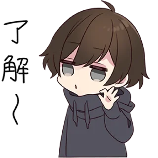👌 emoji Menhera-kun 3 Telegram sticker 2 of 40