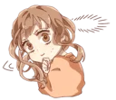 😳 emoji A student Sherry Telegram sticker 5 of 81
