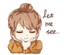 🤔 emoji A student Sherry Telegram sticker 13 of 81