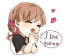 😘 emoji A student Sherry Telegram sticker 8 of 81