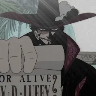 Sticker from Dracule Mihawk @catboiis