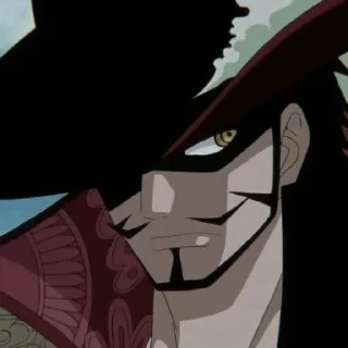 ⚔ emoji Dracule Mihawk @catboiis Telegram sticker 5 of 35