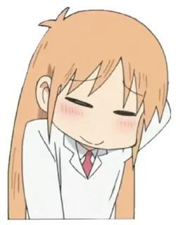 😍 emoji Hakase Shinonome @Anak_kucing_stiker Telegram sticker 22 of 40
