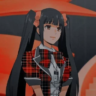 🙂 emoji Yumeko-chan Telegram sticker 12 of 21