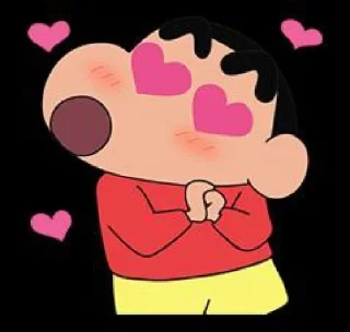 🥰 emoji Shin-chan Telegram sticker 11 of 27