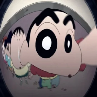 Sticker from shin Chan:> - @exrikaa