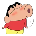 😚 emoji Crayon Shin-chan @stickerscar Telegram sticker 15 of 40
