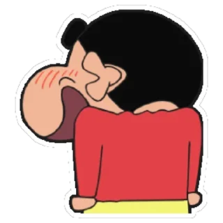 😊 emoji @Mr_MSD_Offl Shin Chan Stickers Telegram sticker 17 of 21