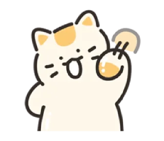 😃 emoji jelly cat cheese! | @cutestickers4you Telegram sticker 11 of 24