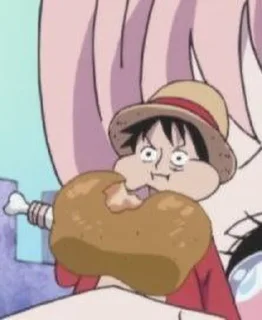 🍖 emoji Mugiwara Telegram sticker 13 of 24