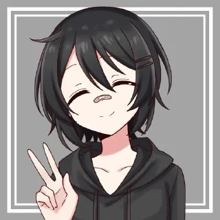✌️ emoji Irl meeeeee Telegram sticker 18 of 72