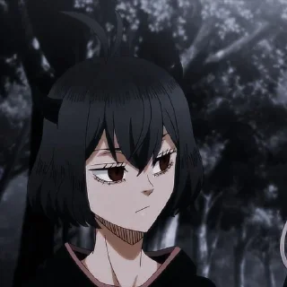 🌙 emoji ⊱┊Nero Black Clover @JAEGERSQ Telegram sticker 19 of 20