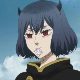 🥀 emoji ⊱┊Nero Black Clover @JAEGERSQ Telegram sticker 6 of 20