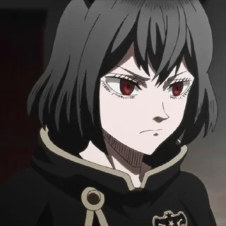🥀 emoji ⊱┊Nero Black Clover @JAEGERSQ Telegram sticker 15 of 20