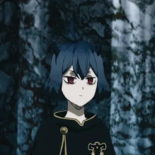🥀 emoji ⊱┊Nero Black Clover @JAEGERSQ Telegram sticker 5 of 20