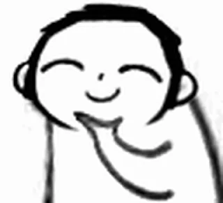 🧐 emoji sensei GIF vol.1 @tsugumi42 Telegram sticker 14 of 44
