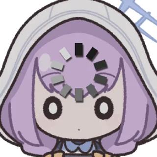 Sticker from 蔚蓝档案！ @zhaxia_cn