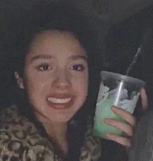 🧉 emoji Olivia Rodrigo by: @OlivRodrigo20 Telegram sticker 3 of 18