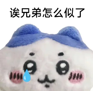 🥲 emoji Chiikawa 静态 Telegram sticker 8 of 40