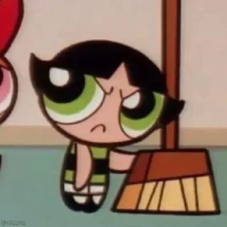 😓 emoji ✨ Powerpuff Girls @Sizzles_27 Telegram sticker 24 of 36