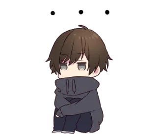 😐 emoji Menhera-kun.2 @bistic Telegram sticker 11 of 40