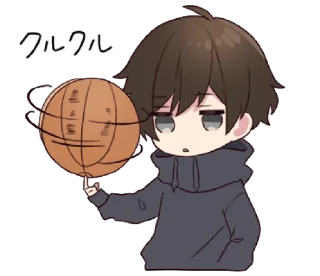 🏀 emoji Menhera-kun.2 @bistic Telegram sticker 23 of 40