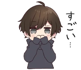 😊 emoji Menhera-kun.2 @bistic Telegram sticker 5 of 40