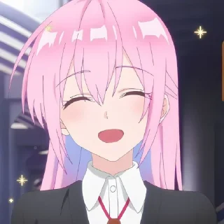 😇 emoji Shikimori Istri @fllinangell Telegram sticker 1 of 19
