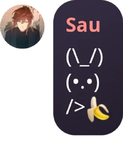 🍌 emoji Bunnies Telegram sticker 10 of 12