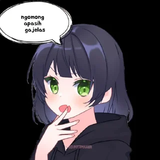 💢 emoji Sheila VMH's pack Telegram sticker 6 of 8