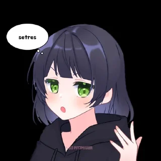 😒 emoji Sheila VMH's pack Telegram sticker 1 of 8