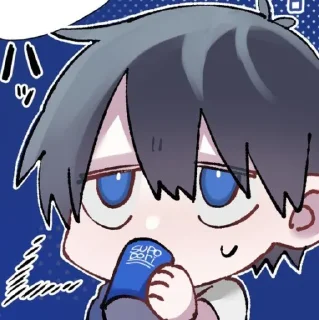 ⚽️ emoji Isagi yoichi Telegram sticker 12 of 21