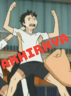 Sticker from Meme haikyu!!